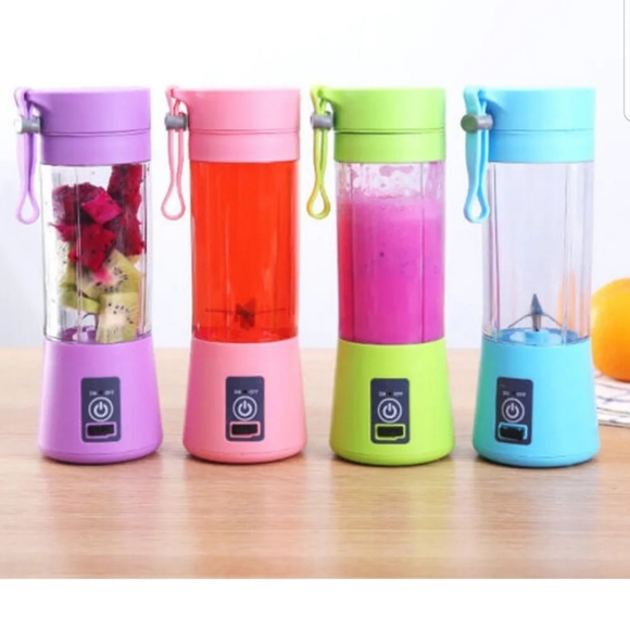 Portable Juicer Blender Cup USB Rechargeable Mixer Smoothies Mini Fruit Machine - Picture 10 of 11